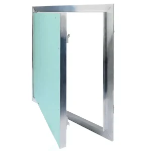 Plasterboard Access Hatch "Standard" – Flush Fit Behind 12.5mm Plasterboard (Paint/Wallpaper Finish)